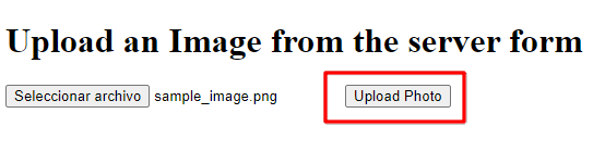 Backend Sample Image Preview